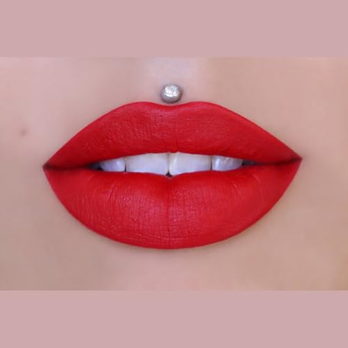 Jeffree Star Cosmetics Velour Liquid Lipstick, 0.19 fl oz, Long-lasting Matte Finish (Redrum)
