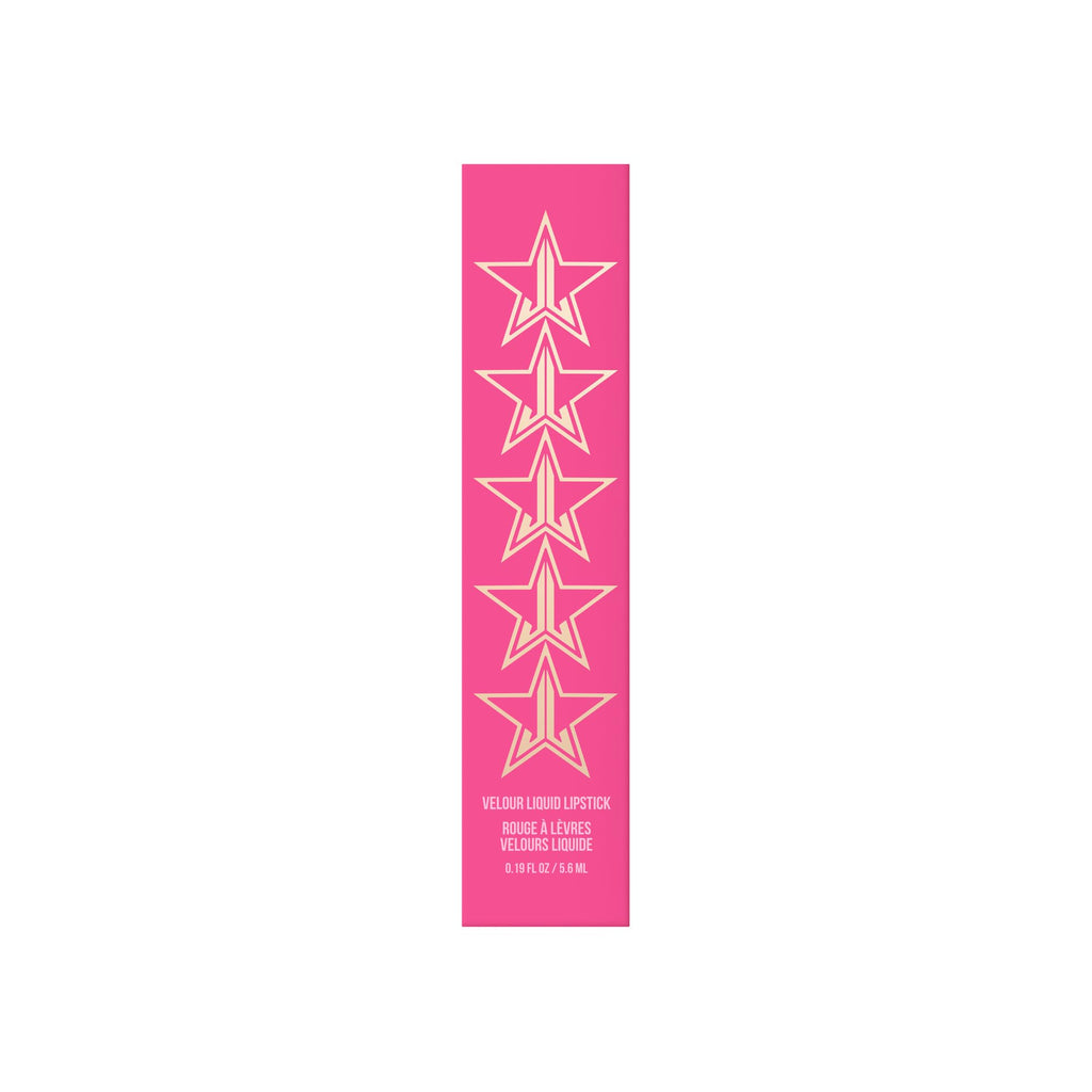 Jeffree Star Cosmetics Velour Liquid Lipstick, 0.19 fl oz, Long-lasting Matte Finish (Redrum)