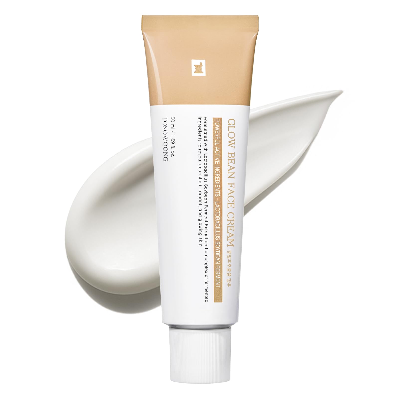 TOSOWOONG PDRN Collagen Jelly Cream, 5,000ppm Salmon DNA PDRN, Niacinamide, Hydrolyzed Collagen, Glow, Hydrating, Firming, Uneven Skin Tone, No artificial color, Korean Skin Care, 50ml, 1.69 fl.oz.