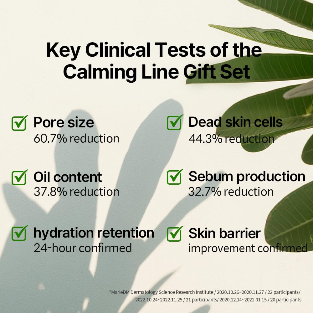 Pyunkang Yul Calming Line Gift Box Set-Korean Facial Skin Care Essential for Daily Moisturizing with Toner, Serum, Cream, Vegan & Cruelty Free