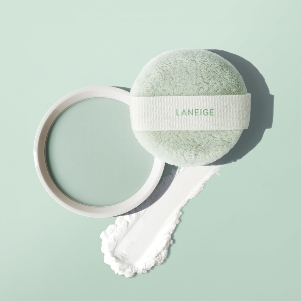 LANEIGE Neo Blurring Powder: Korean Oil-Control Compact with Pore Blurring, Smoothing Finish & Travel-Friendly, No-Spill Packaging