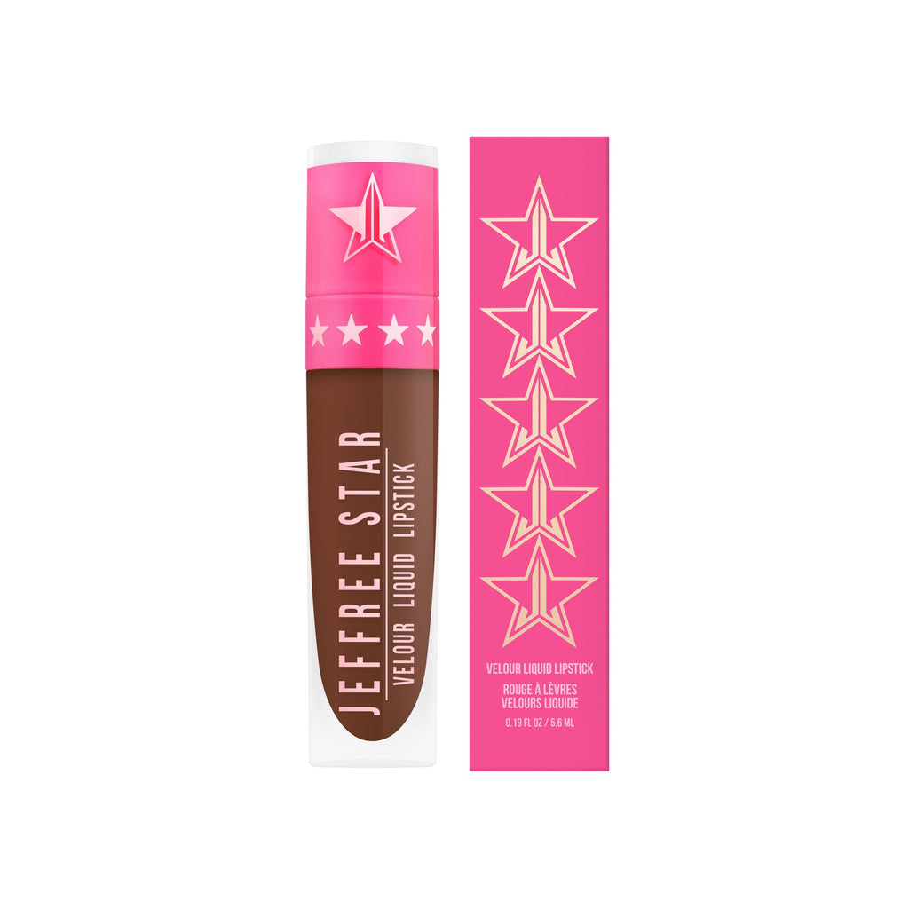 Jeffree Star Cosmetics Velour Liquid Lipstick, 0.19 fl oz, Long-lasting Matte Finish (Redrum)
