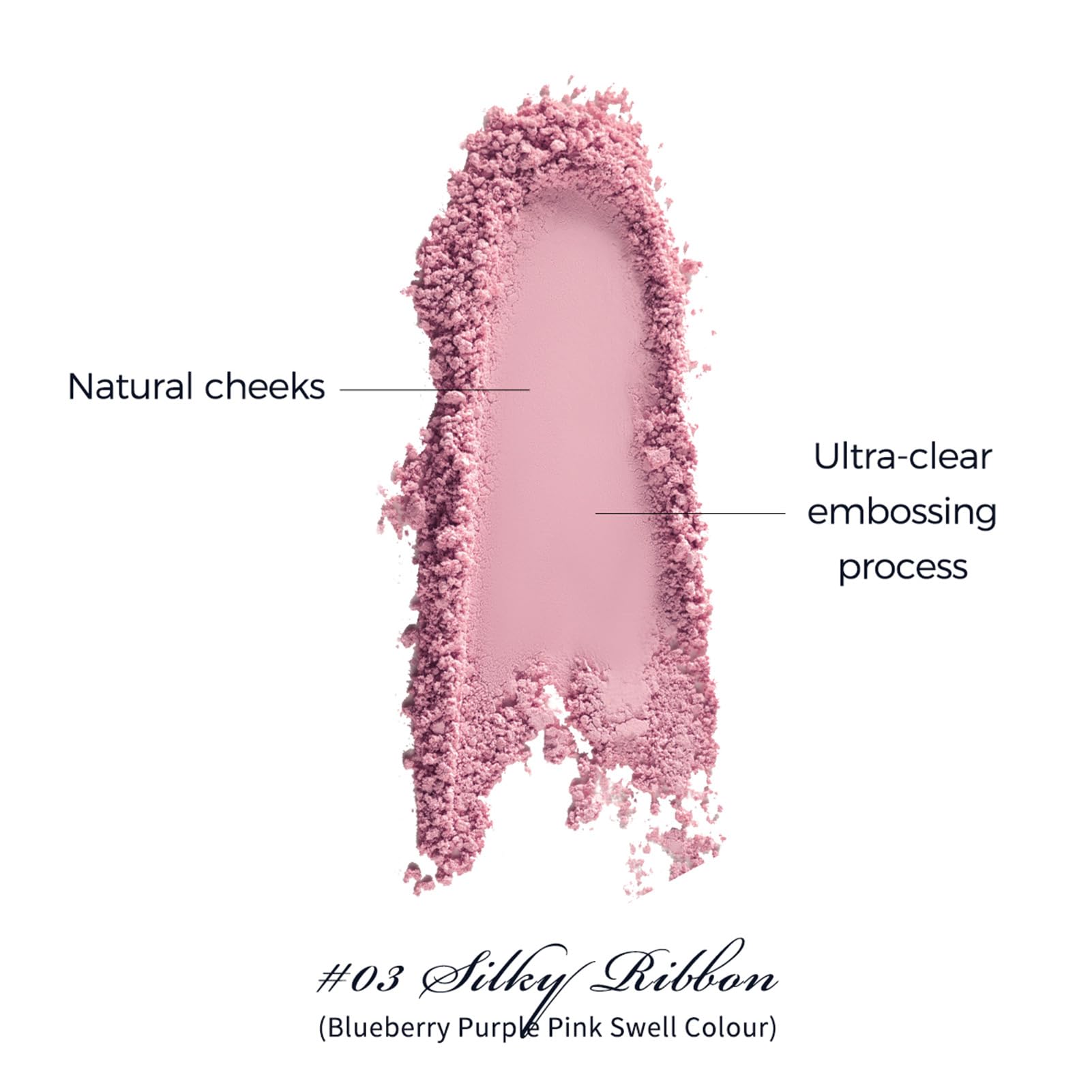 Flower Knows Swan Ballet Embossed Blush