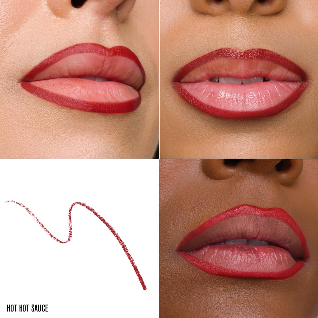 Jeffree Star Cosmetics Velour Lip Liner, 11 Shades, Creamy Formula, Satin Finish, Long-Lasting, Peptide Complex, Mineral Oil-Free, Vegan & Cruelty-Free (Celbrity Skin)