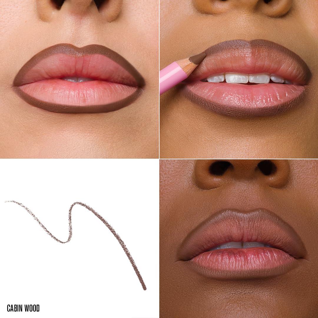 Jeffree Star Cosmetics Velour Lip Liner, 11 Shades, Creamy Formula, Satin Finish, Long-Lasting, Peptide Complex, Mineral Oil-Free, Vegan & Cruelty-Free (Celbrity Skin)