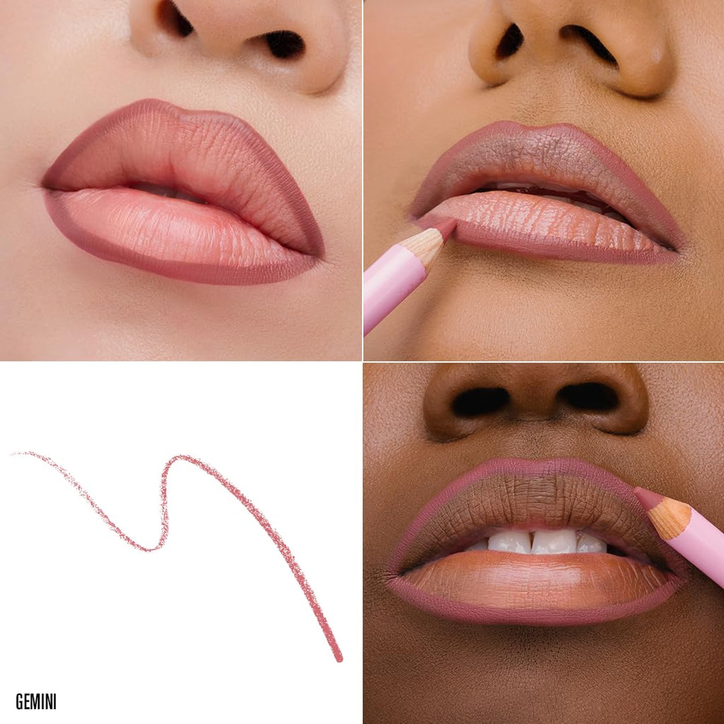 Jeffree Star Cosmetics Velour Lip Liner, 11 Shades, Creamy Formula, Satin Finish, Long-Lasting, Peptide Complex, Mineral Oil-Free, Vegan & Cruelty-Free (Celbrity Skin)