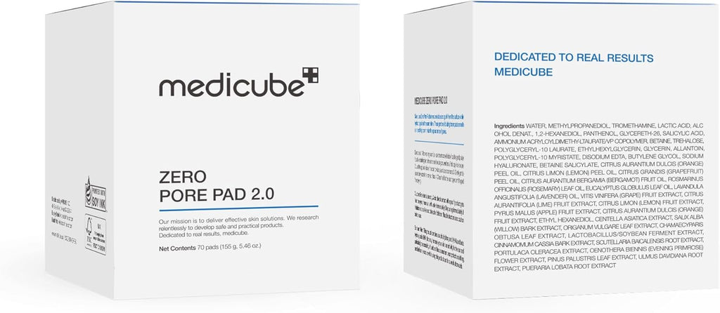 medicube Toner Pads Zero Pore Pad 2.0 |