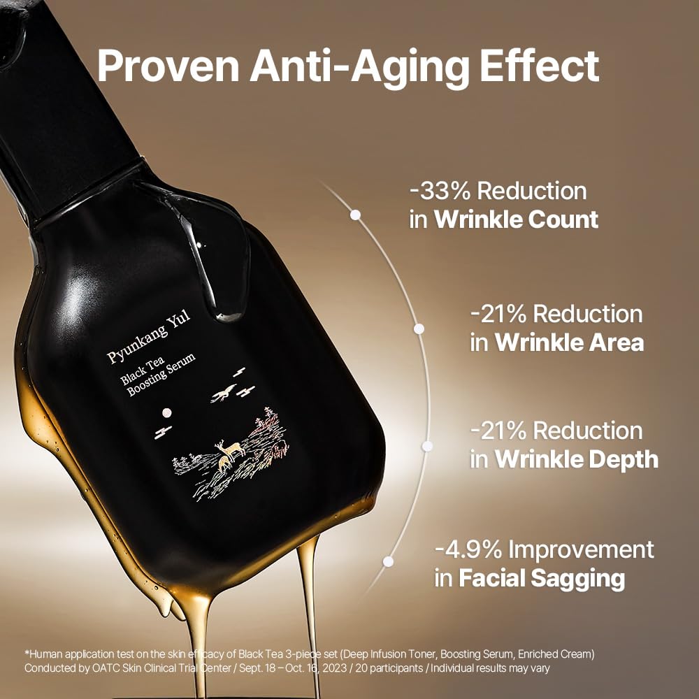 Pyunkang Yul Calming Line Gift Box Set-Korean Facial Skin Care Essential for Daily Moisturizing with Toner, Serum, Cream, Vegan & Cruelty Free