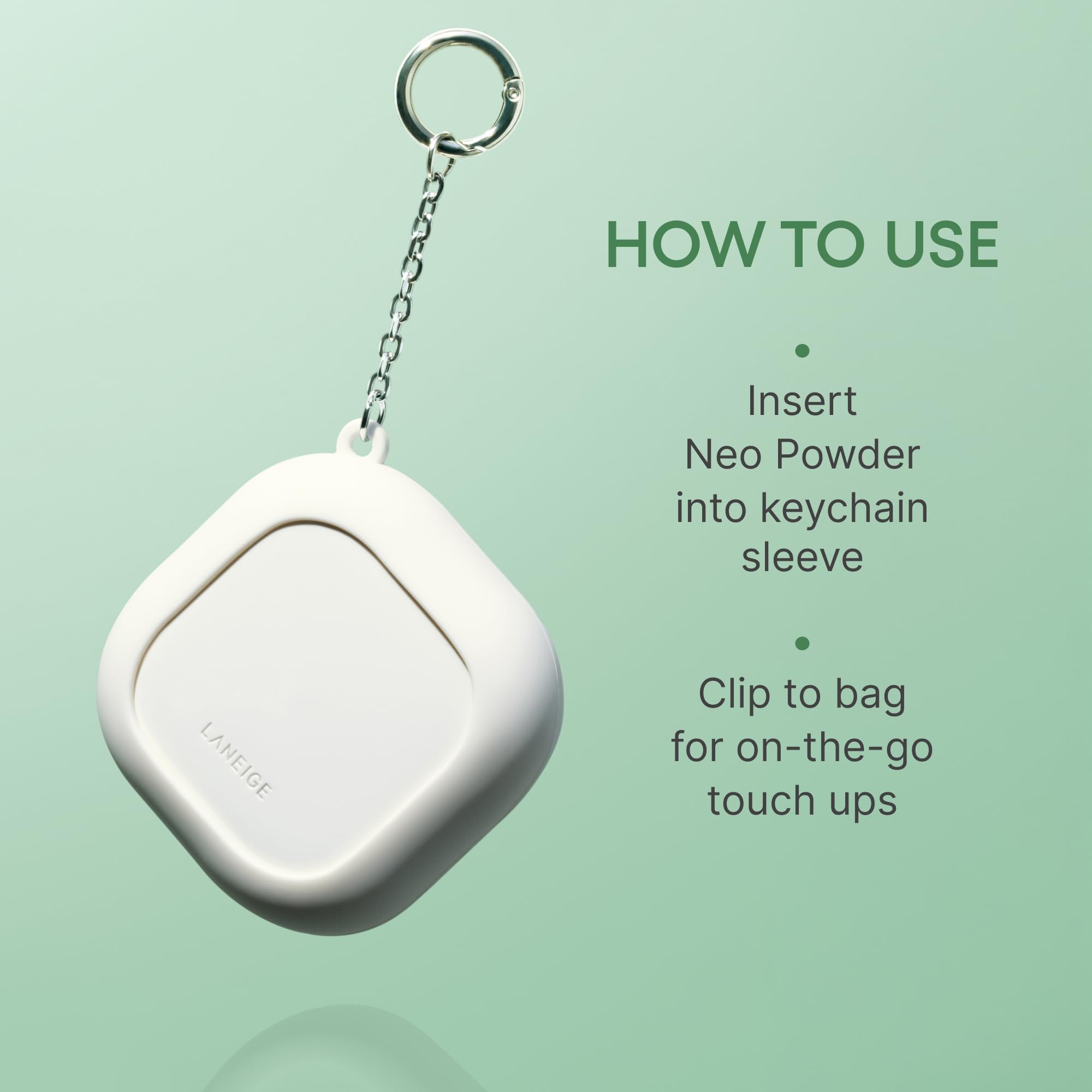 LANEIGE Neo Blurring Powder: Korean Oil-Control Compact with Pore Blurring, Smoothing Finish & Travel-Friendly, No-Spill Packaging