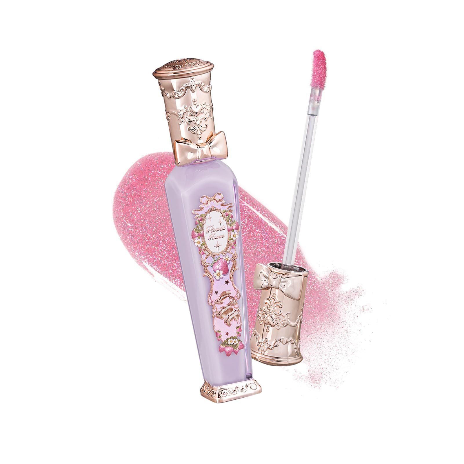 Flower Knows Violet Strawberry Rococo Glowy Lip Gloss