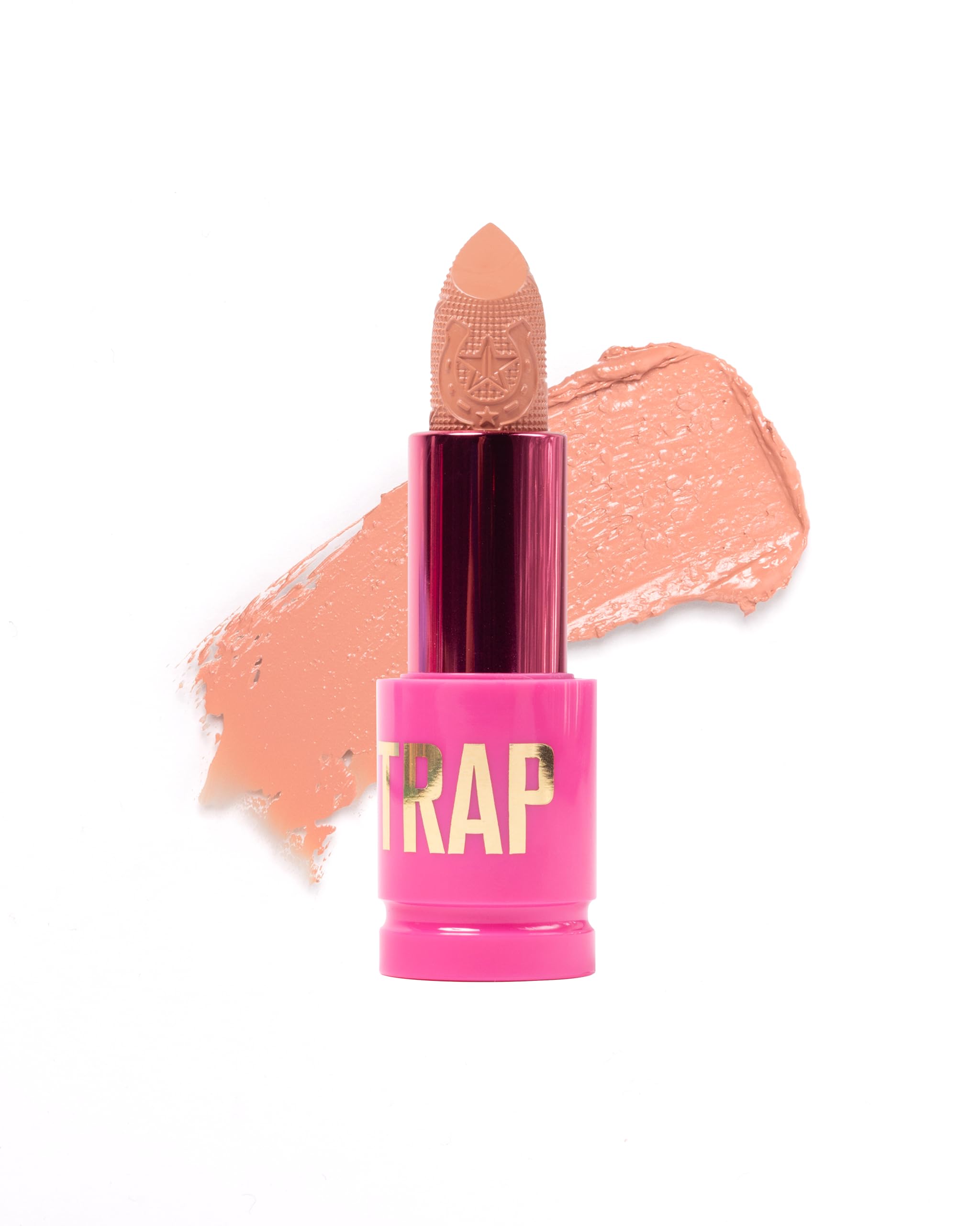 Jeffree Star Cosmetics Shiny Trap Lipstick, 13 Shades Collection, Creamy Formula, High Shine Finish, Nourishing with Pomegranate & Jojoba Oil, 0.11 oz (Dirt Road)