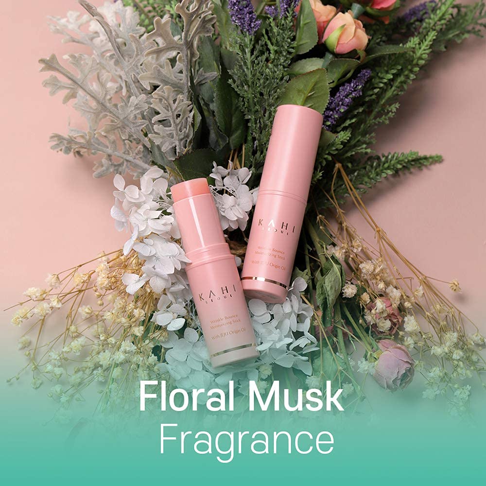 KAHI Wrinkle Bounce Multi Balm Stick | PDRN Collagen Wrinkle Stick | Korean Skin Care |All-in-One Hydrating Lip Balm Eye Cream Neck Cream Make Up Base & Face Mist Moisture Balm