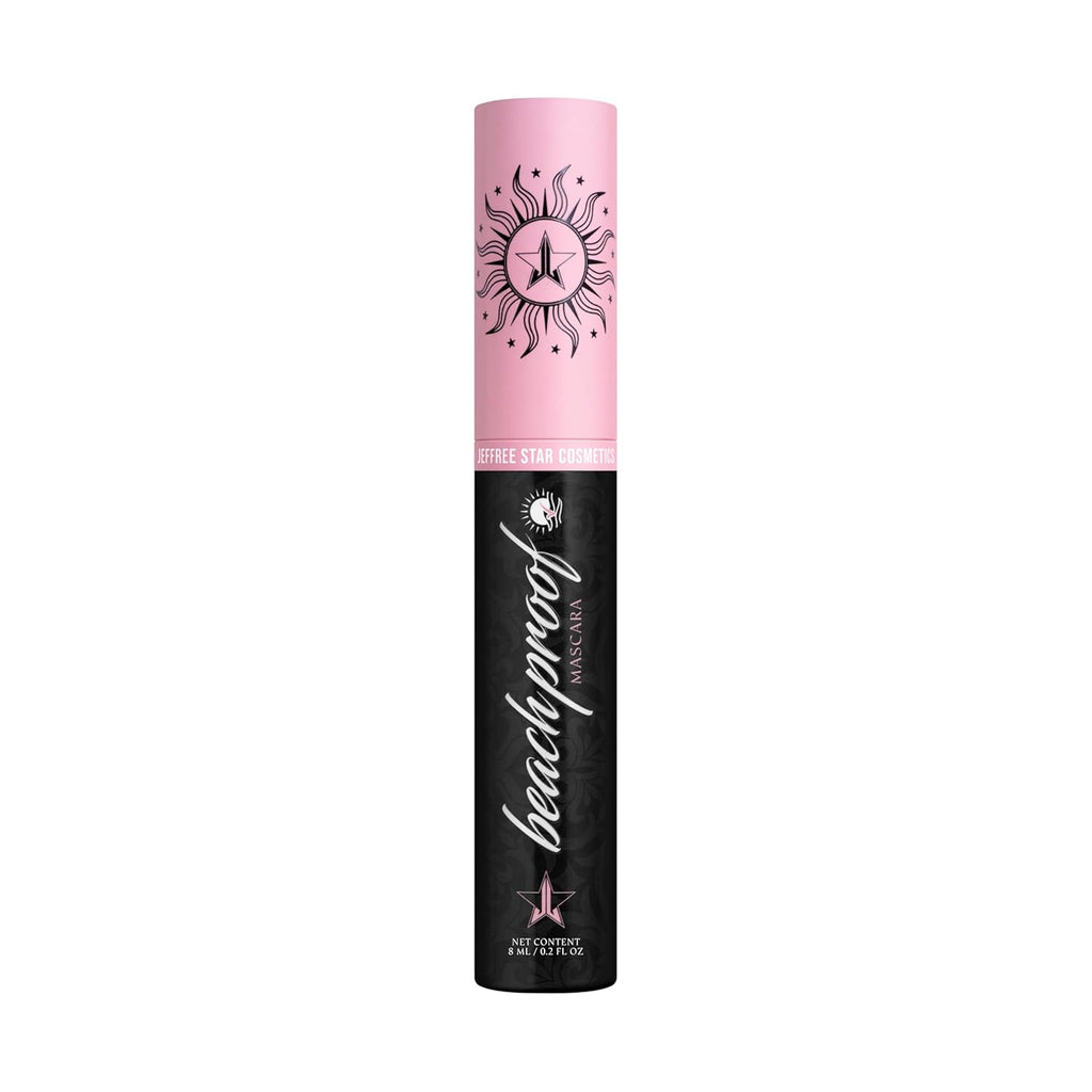 Jeffree Star Cosmetics BeachProof Mascara, Water-Resistant, Curling and Lengthening, Black, 0.2 fl oz