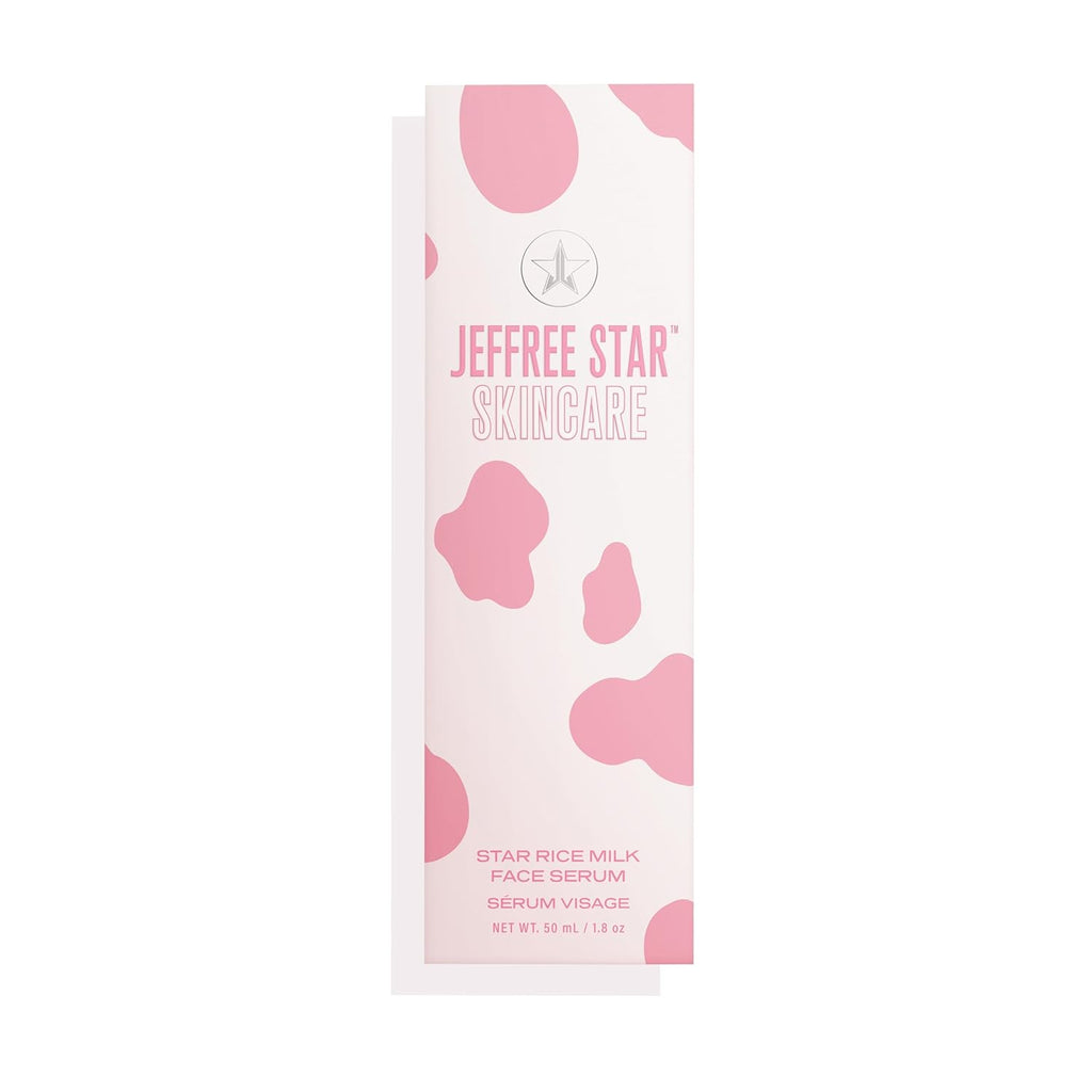 Jeffree Star Cosmetics Rice Milk Face Serum, Nourishing Skin Treatment with Hyaluronic Acid, 1.8 oz