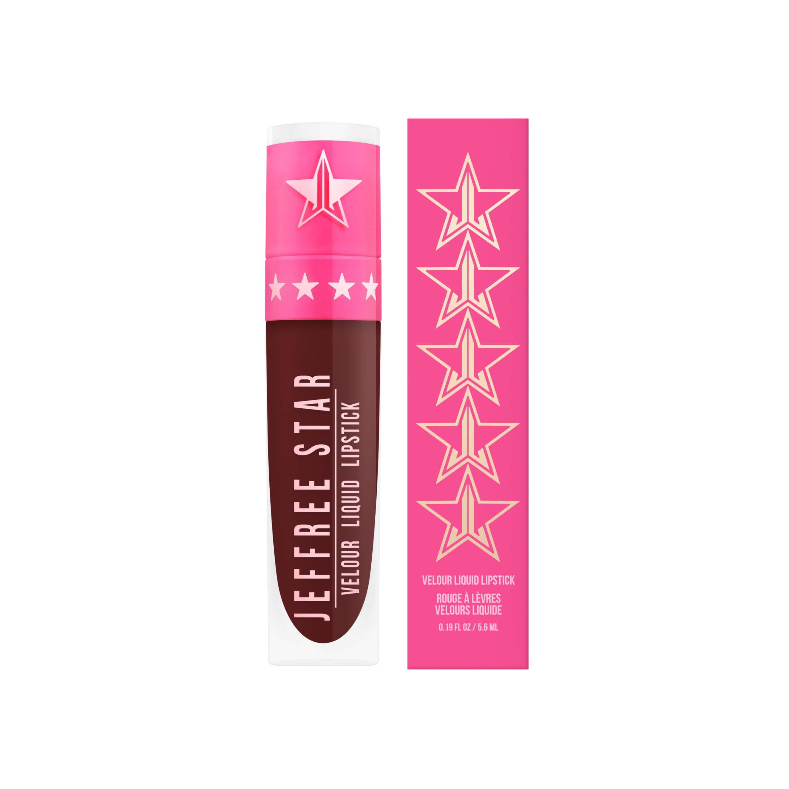 Jeffree Star Cosmetics Velour Liquid Lipstick, 0.19 fl oz, Long-lasting Matte Finish (Redrum)