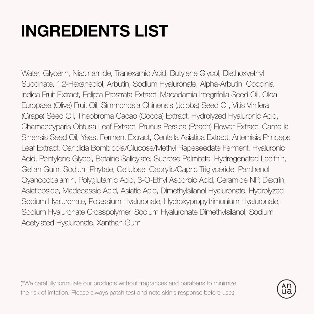 ANUA Niacinamide 10 + TXA 4 Serum