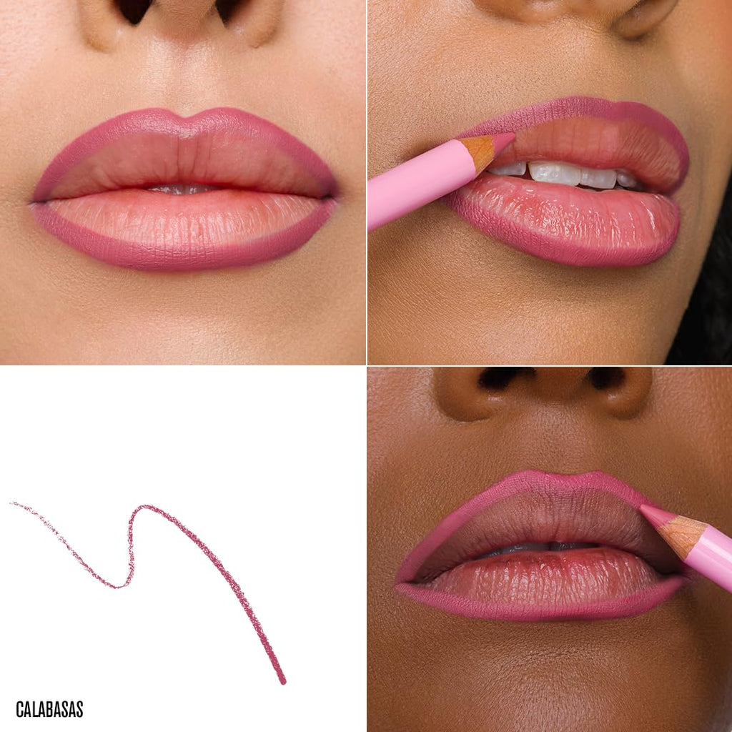 Jeffree Star Cosmetics Velour Lip Liner, 11 Shades, Creamy Formula, Satin Finish, Long-Lasting, Peptide Complex, Mineral Oil-Free, Vegan & Cruelty-Free (Celbrity Skin)