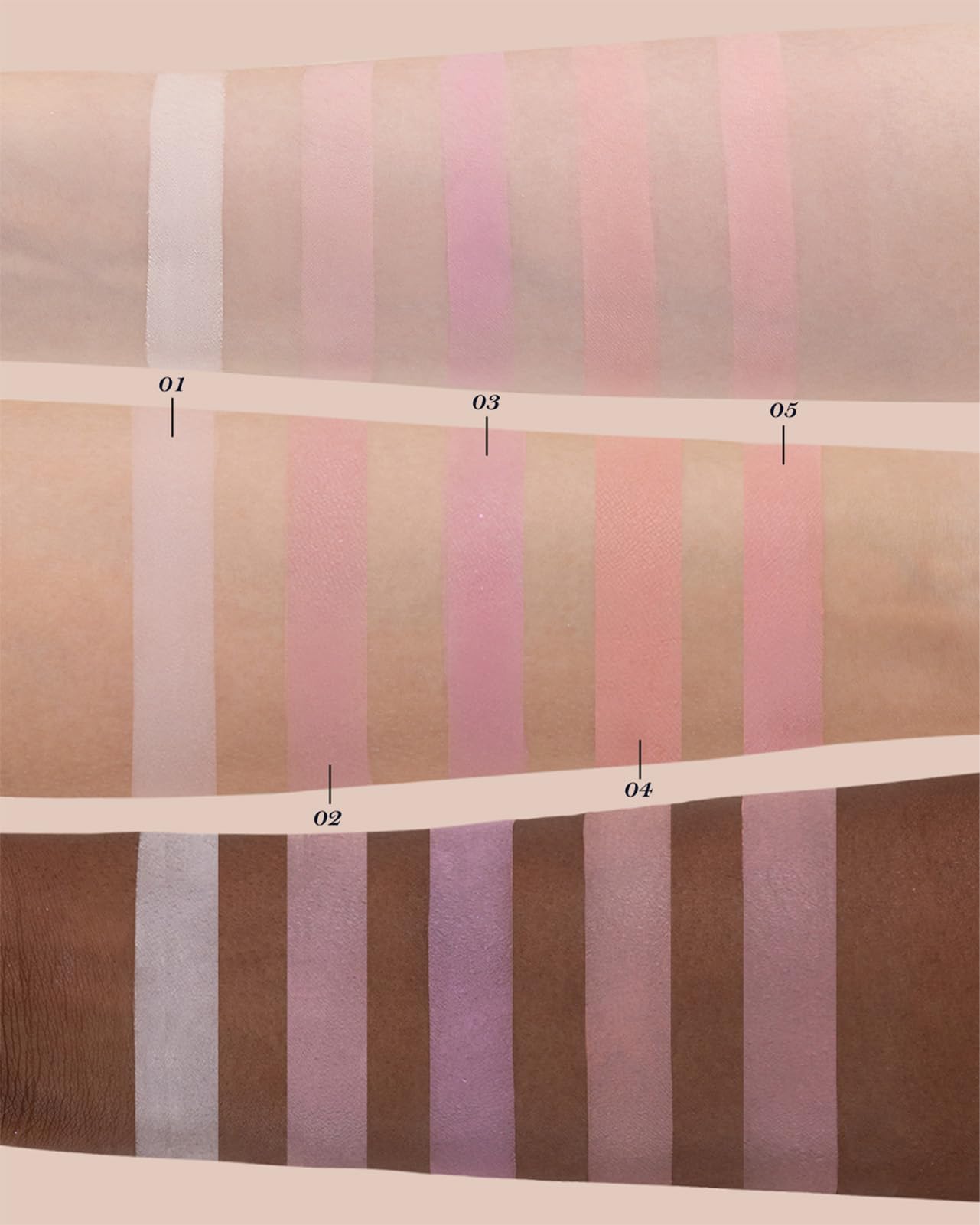 Flower Knows Swan Ballet Embossed Blush