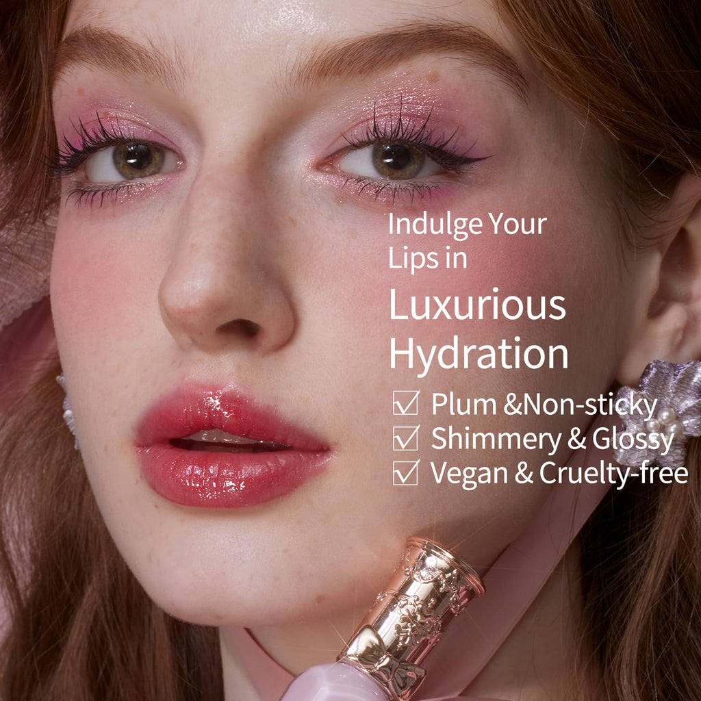 Flower Knows Violet Strawberry Rococo Glowy Lip Gloss