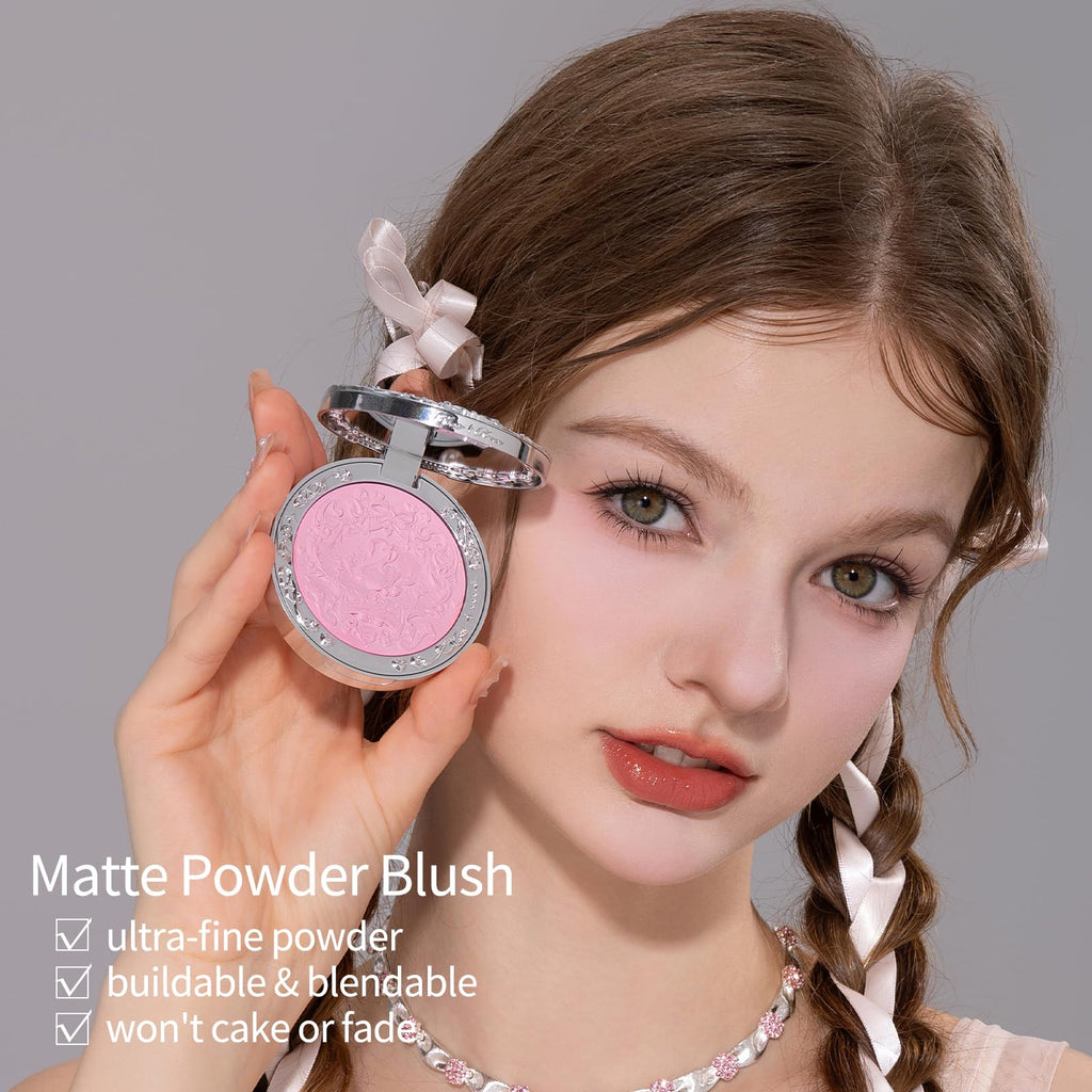 Flower Knows Swan Ballet Embossed Blush