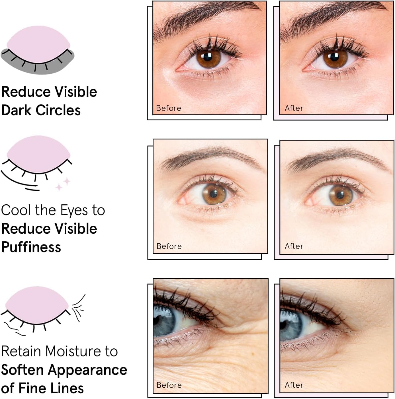 grace & stella Award Winning Under Eye Mask Reduce Dark Circles, Puffy Eyes, Undereye Bags, Wrinkles, Gel Under Eye Patches, Birthday Gifts for Women - Vegan - Thanksgiving Gifts (24 Pairs, Blue)