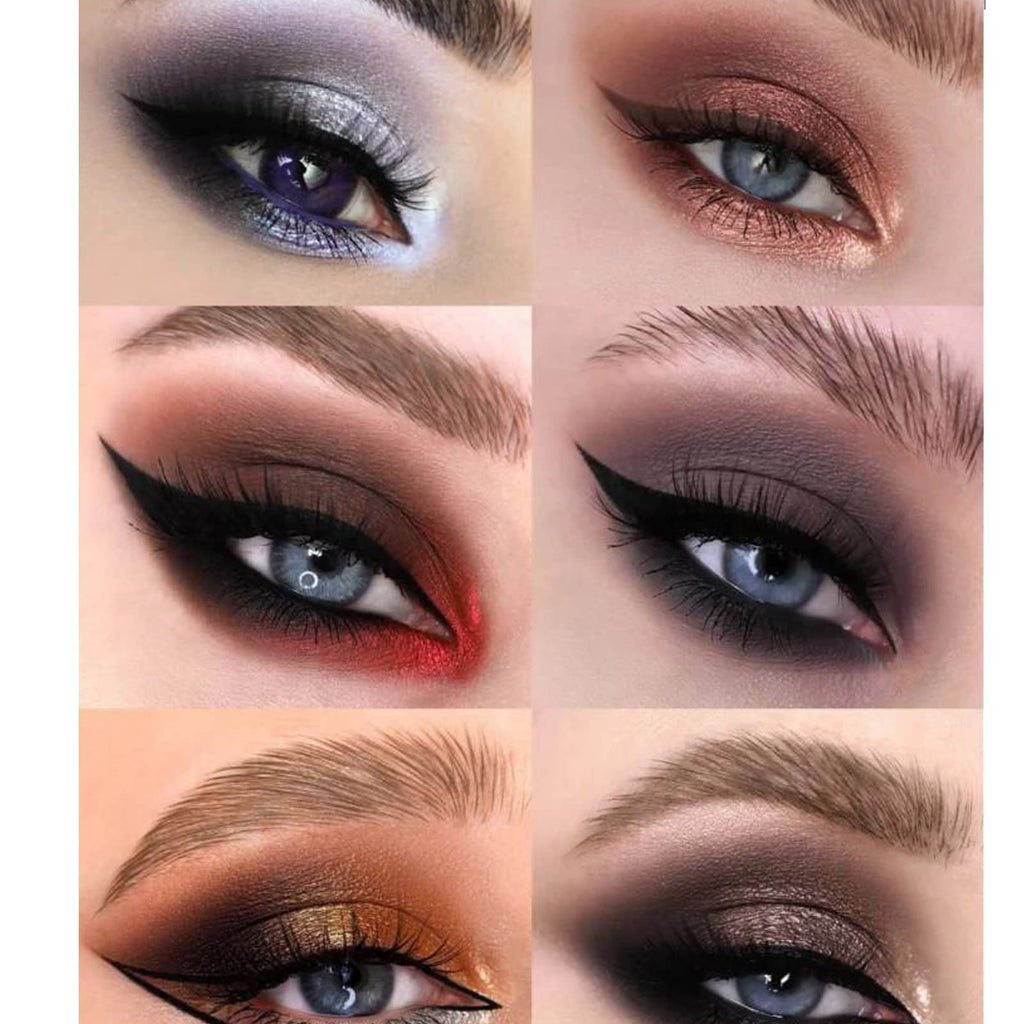 12 Colors Makeup Nude Colors Eyeshadow Palette Natural Nude Matte Shimmer Glitter Pigment Eye Shadow Pallete Set Waterproof Smokey Professional Beauty Makeup Kit (Matte Color A)