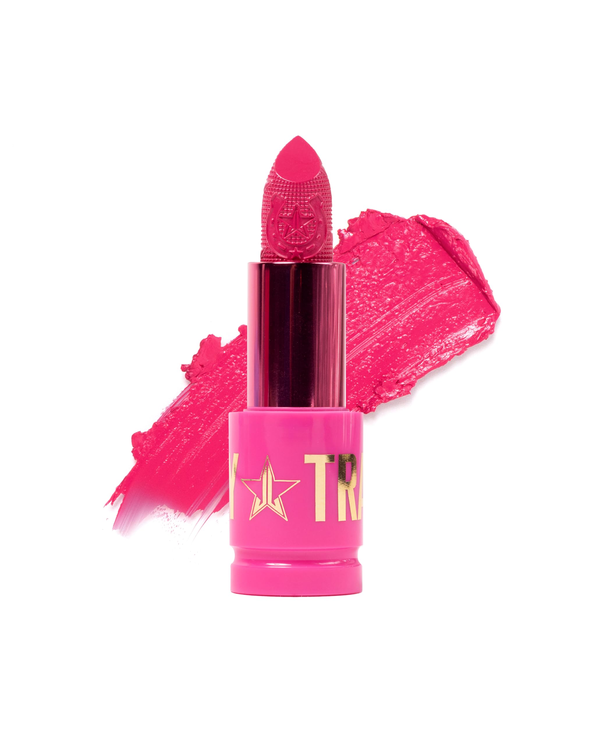 Jeffree Star Cosmetics Shiny Trap Lipstick, 13 Shades Collection, Creamy Formula, High Shine Finish, Nourishing with Pomegranate & Jojoba Oil, 0.11 oz (Dirt Road)