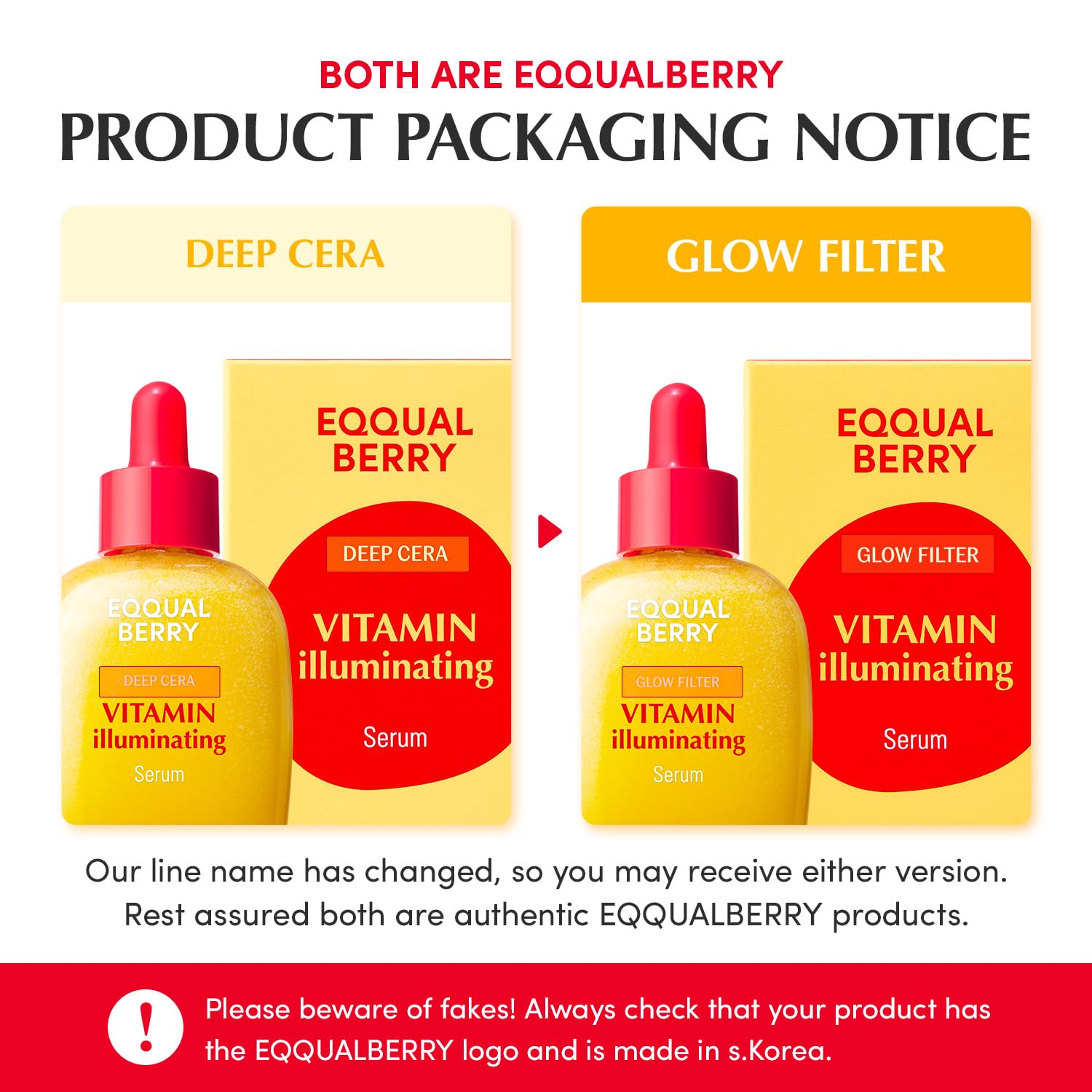 EQQUALBERRY Vitamin Illuminating Serum – Brightening Vitamin C Serum with Niacinamide Strengthens skin barrier