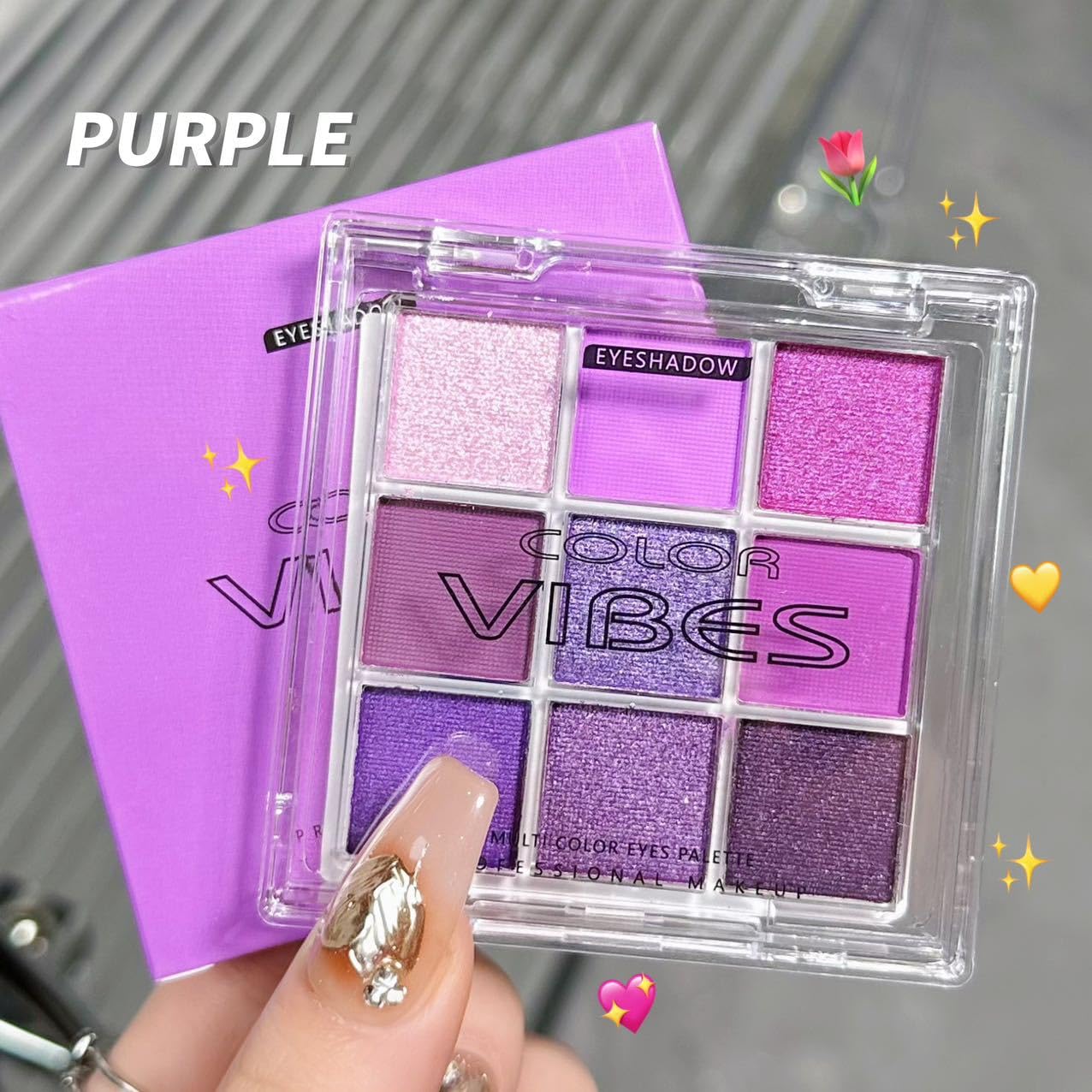 9 Color Brown Eyeshadow Palette - Rose Gold Dark Brown Bronze Naked Matte & Glitter Shades, Long-Lasting, Waterproof & Blendable, Natural Nude Eye Shadow Set sombras para ojos (Chocolate)