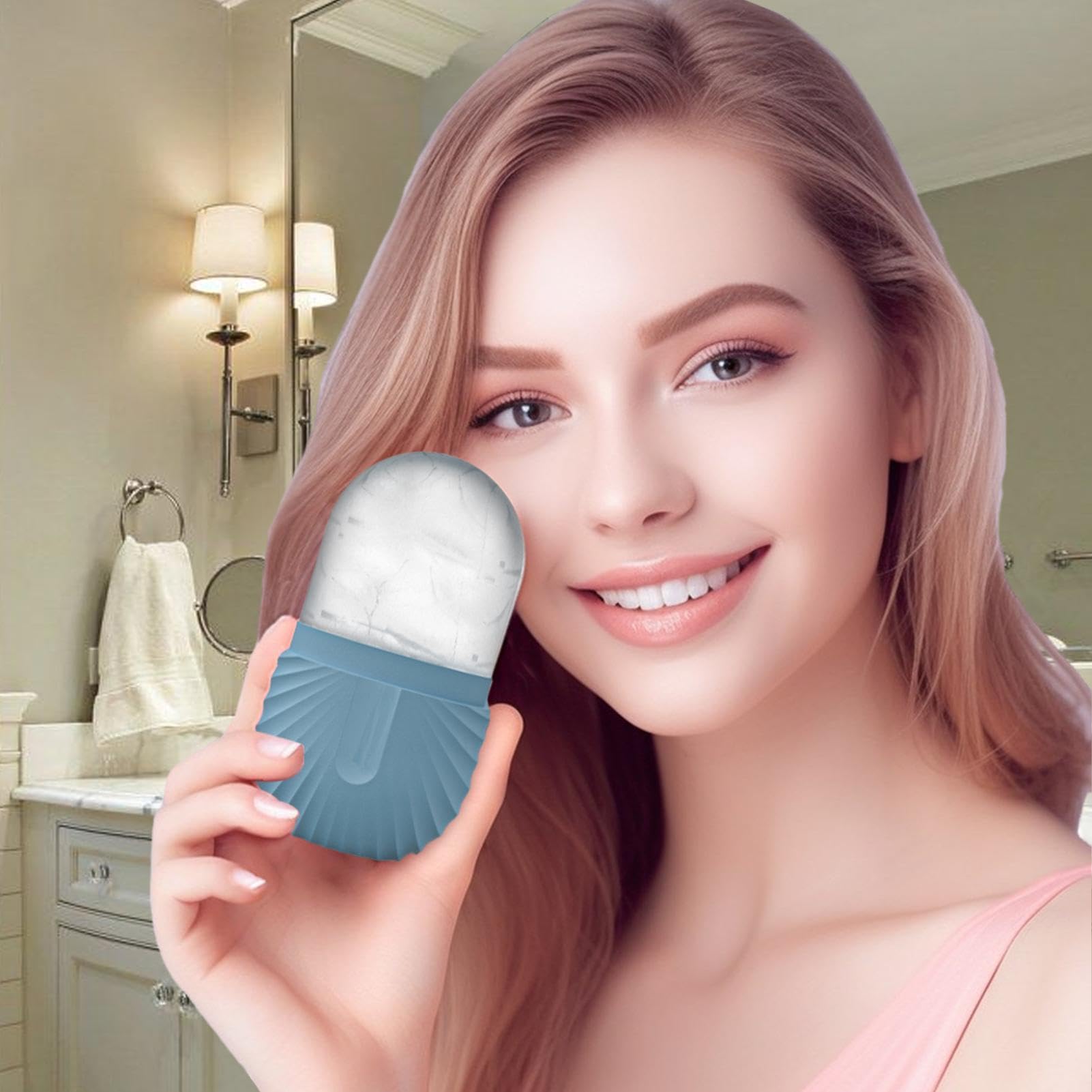 Silicone Ice Roller For Face, Ice Facial, (As seen on TikTok)