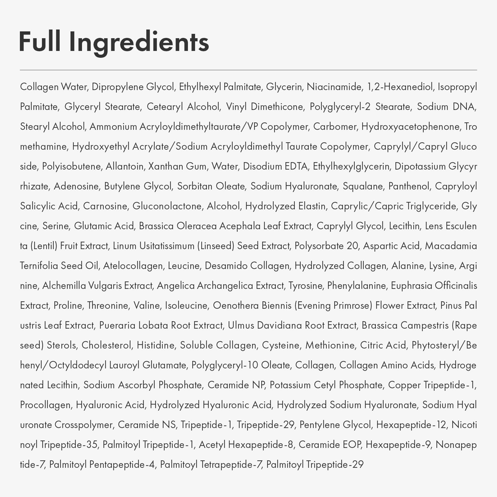 TOSOWOONG PDRN Collagen Jelly Cream, 5,000ppm Salmon DNA PDRN, Niacinamide, Hydrolyzed Collagen, Glow, Hydrating, Firming, Uneven Skin Tone, No artificial color, Korean Skin Care, 50ml, 1.69 fl.oz.