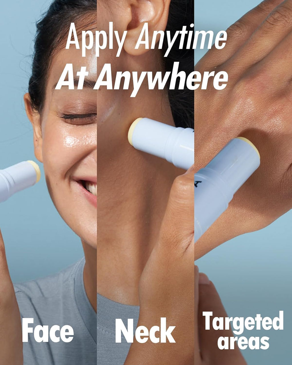 KAHI Wrinkle Bounce Multi Balm Stick | PDRN Collagen Wrinkle Stick | Korean Skin Care |All-in-One Hydrating Lip Balm Eye Cream Neck Cream Make Up Base & Face Mist Moisture Balm