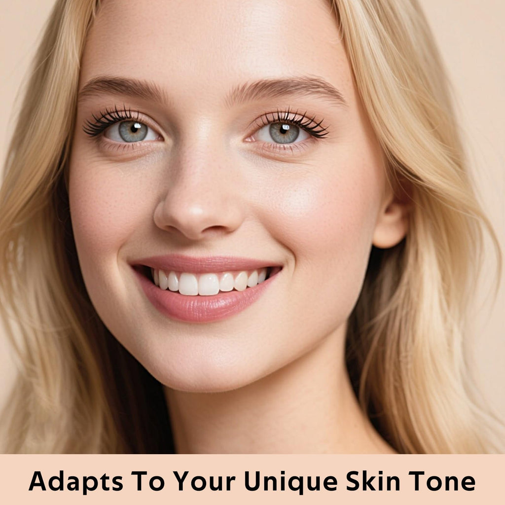 KIMUSE Color Changing Foundation, 4 In 1 Smart Shade Skin Tone Foundation Makeup, Waterproof, Long Wear Buildable Natural Finish Tinted Moisturizer Face Makeup For All Skin Tones, Vegan & Cruelty-Free