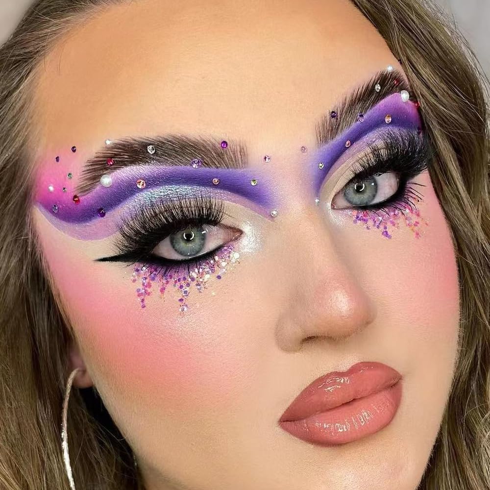 9 Color Brown Eyeshadow Palette - Rose Gold Dark Brown Bronze Naked Matte & Glitter Shades, Long-Lasting, Waterproof & Blendable, Natural Nude Eye Shadow Set sombras para ojos (Chocolate)