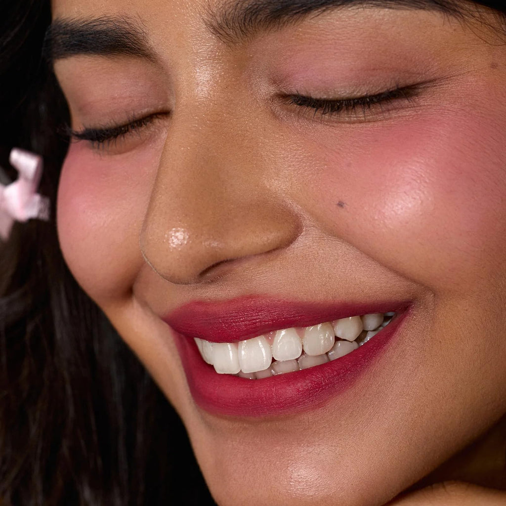 Flower Knows Strawberry Cupid Cake Lip Cream,Velvety-Smooth Matte Liquid