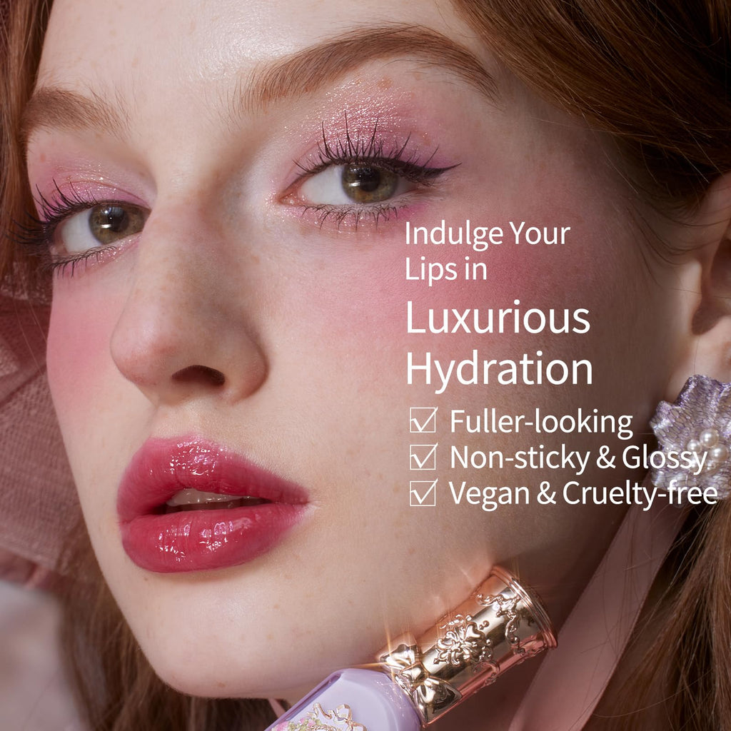 Flower Knows Violet Strawberry Rococo Glowy Lip Gloss