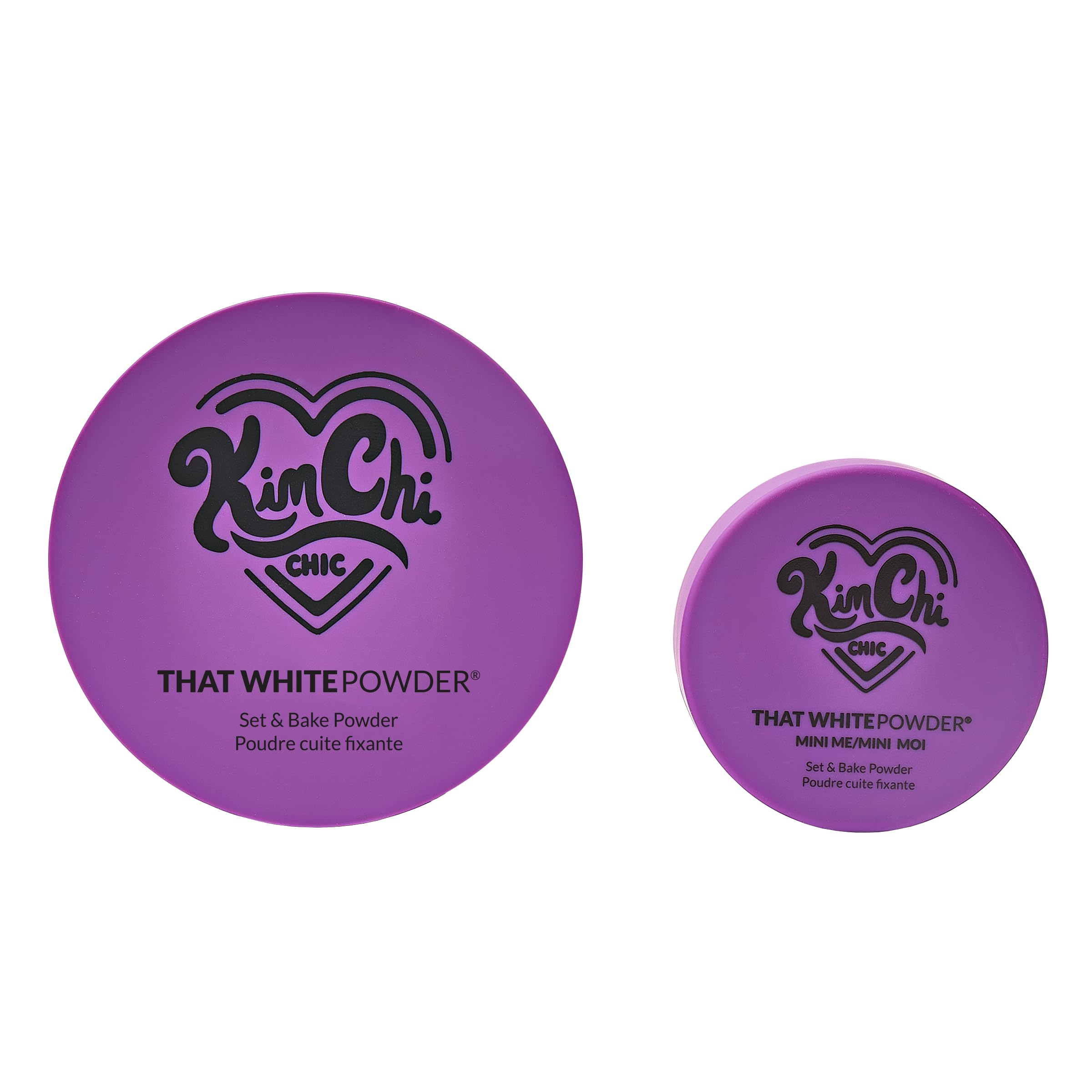 Kimchi Chic Beauty Puff Puff Pass Set and Bake Setting Powder for Makeup, Extra Fluffy Loose Face Powder Poof, Soft Natural Face Makeup for Uneven Skin Tone, 03 Translucent