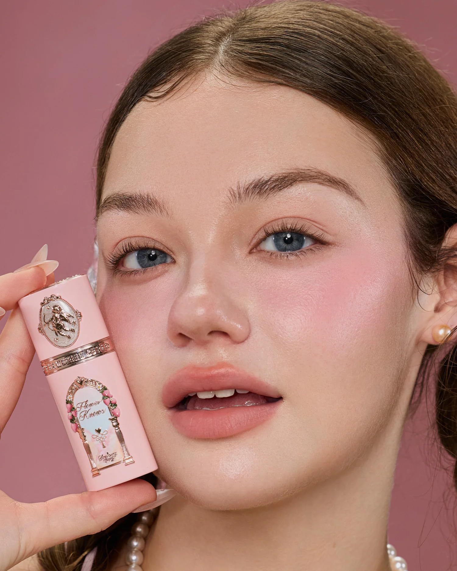 Flower Knows Strawberry Cupid All Day Glow Liquid Blush