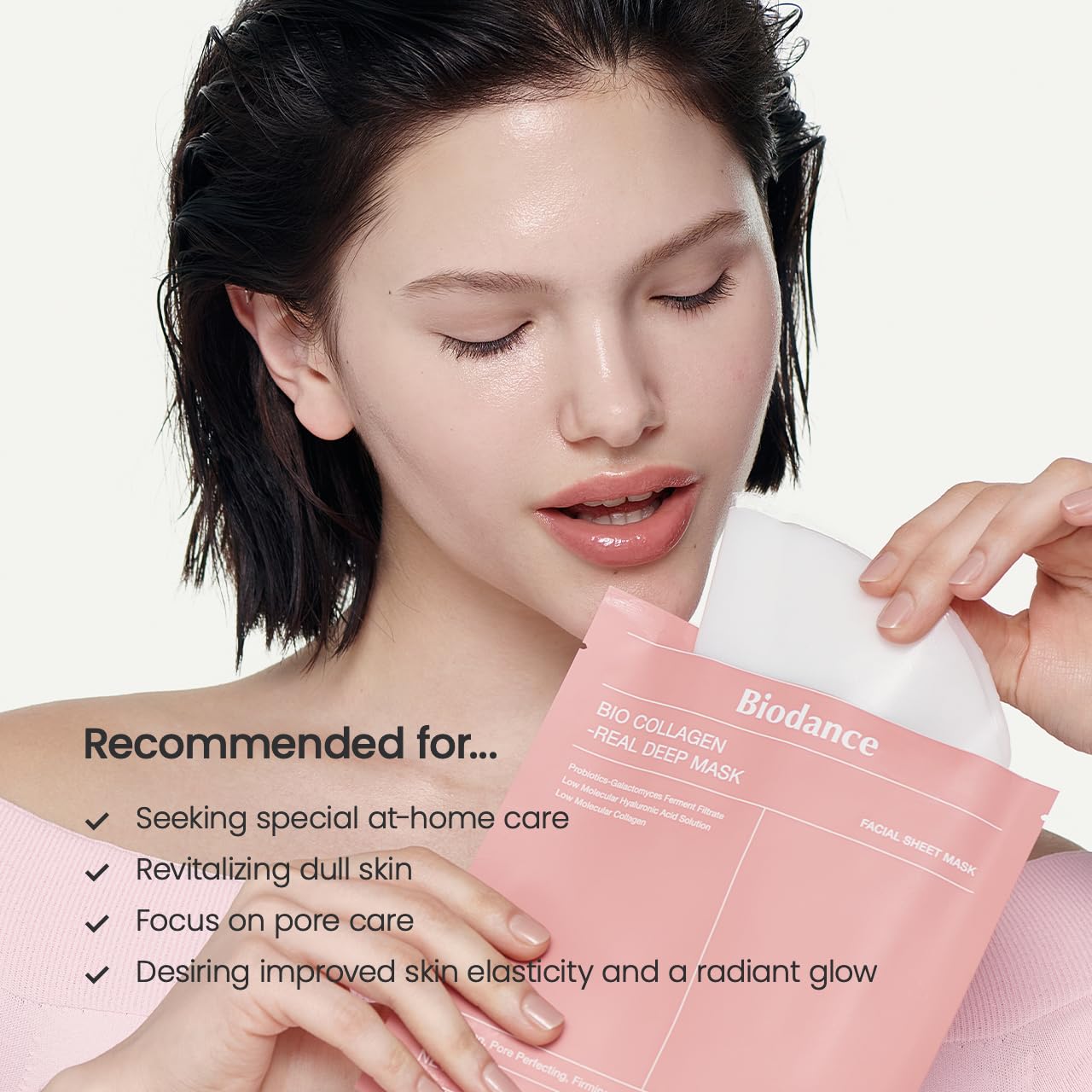 BIODANCE Bio-Collagen Deep Hydrating Overnight Hydrogel Mask