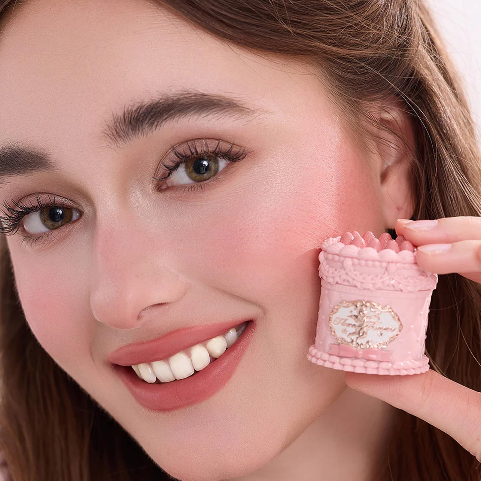 Flower Knows Strawberry Cupid Cake Lip Cream,Velvety-Smooth Matte Liquid