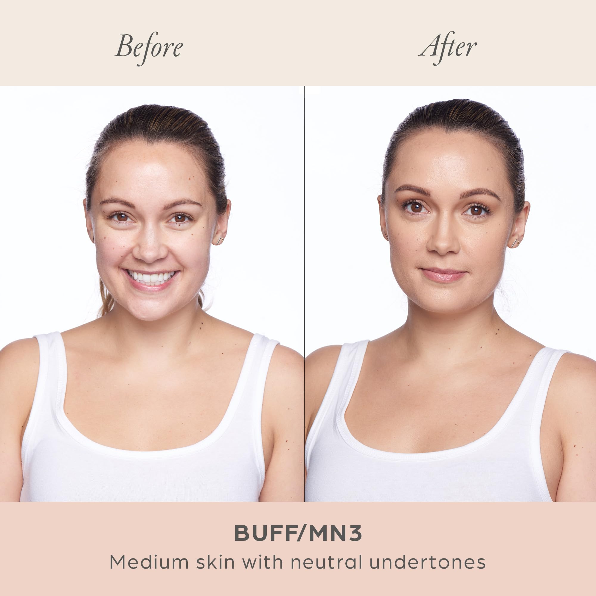 PÜR MINERALS 4-in-1 Love Your Selfie Longwear Foundation & Concealer Full Coverage Liquid Foundation, Hydrating Formula, Cruelty Free