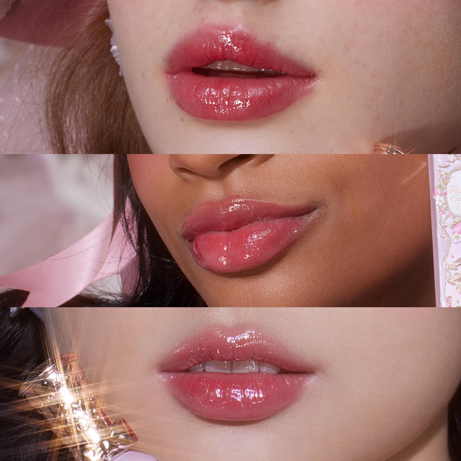 Flower Knows Violet Strawberry Rococo Glowy Lip Gloss