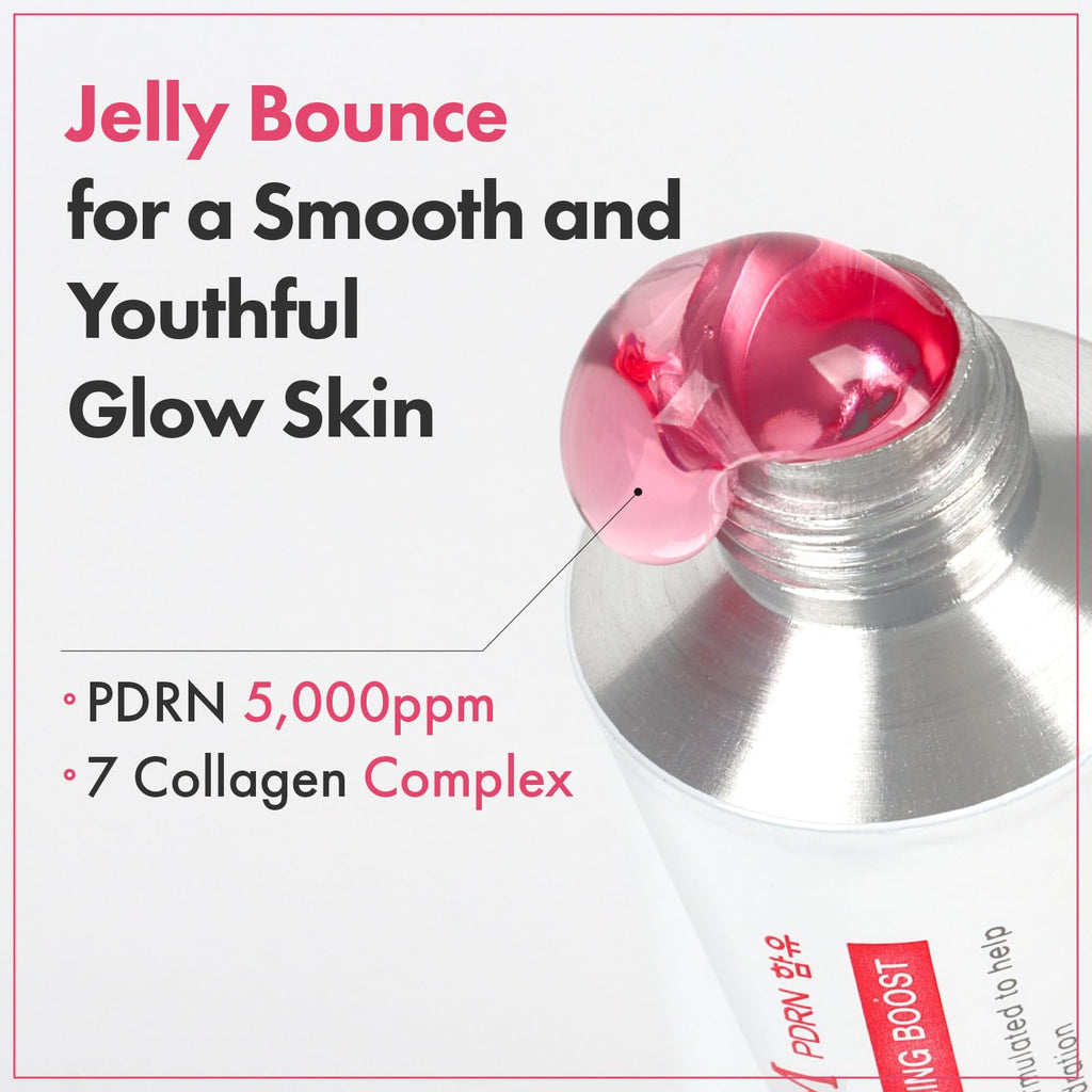 TOSOWOONG PDRN Collagen Jelly Cream, 5,000ppm Salmon DNA PDRN, Niacinamide, Hydrolyzed Collagen, Glow, Hydrating, Firming, Uneven Skin Tone, No artificial color, Korean Skin Care, 50ml, 1.69 fl.oz.