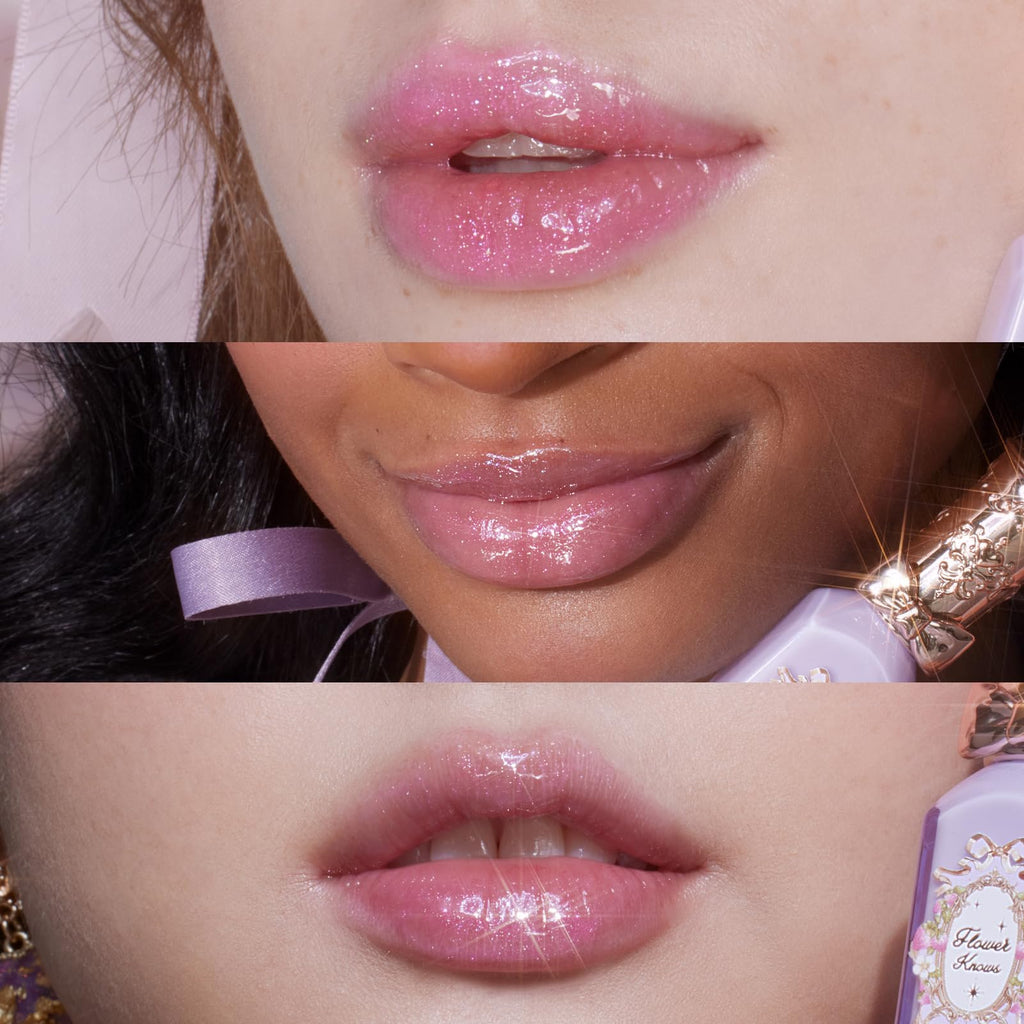 Flower Knows Violet Strawberry Rococo Glowy Lip Gloss