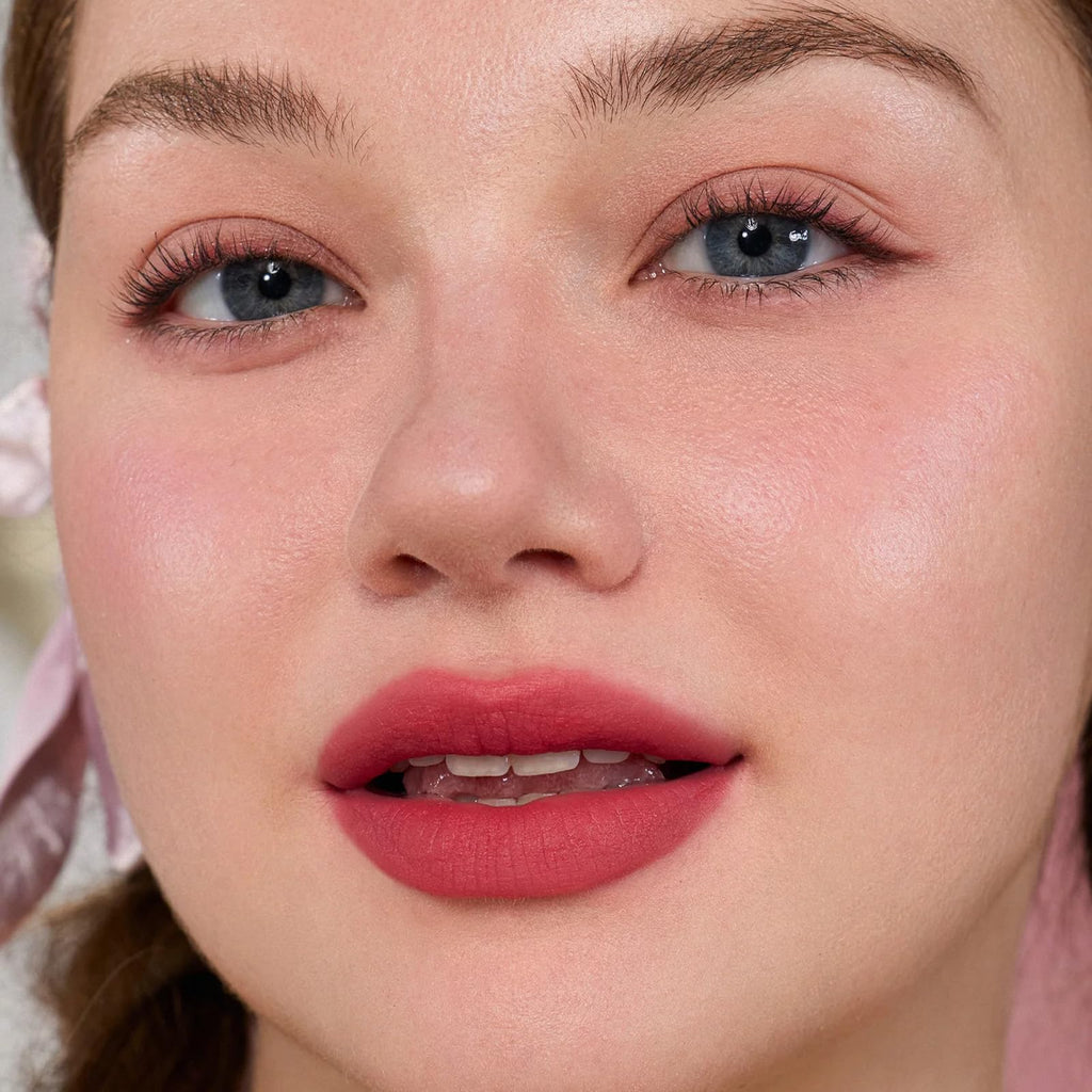 Flower Knows Strawberry Cupid Cake Lip Cream,Velvety-Smooth Matte Liquid