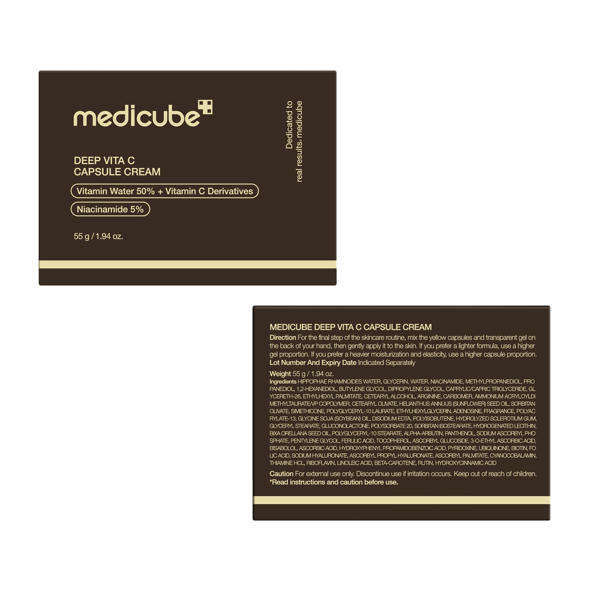 medicube Deep Vitamin C Golden Capsule Face Moisturizer