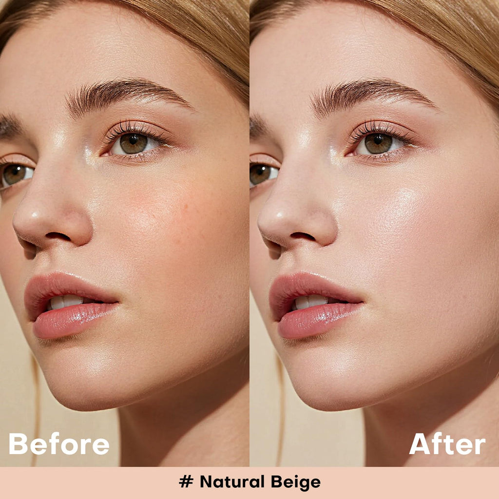 KIMUSE Color Changing Foundation, 4 In 1 Smart Shade Skin Tone Foundation Makeup, Waterproof, Long Wear Buildable Natural Finish Tinted Moisturizer Face Makeup For All Skin Tones, Vegan & Cruelty-Free