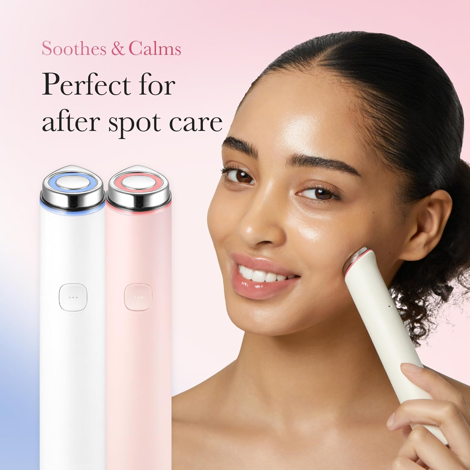 medicube Mini Booster Pro White | Affordable at-Home Facial Device for Beginners - Portable Glow Booster for Glass Skin, Boosting Skin Care Absorption, Skincare for Teens, Korean Skin Care