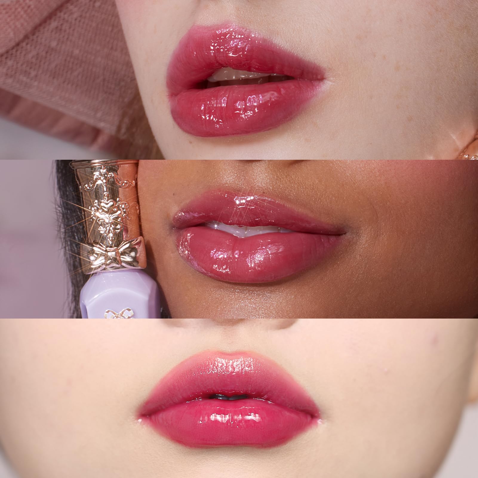 Flower Knows Violet Strawberry Rococo Glowy Lip Gloss