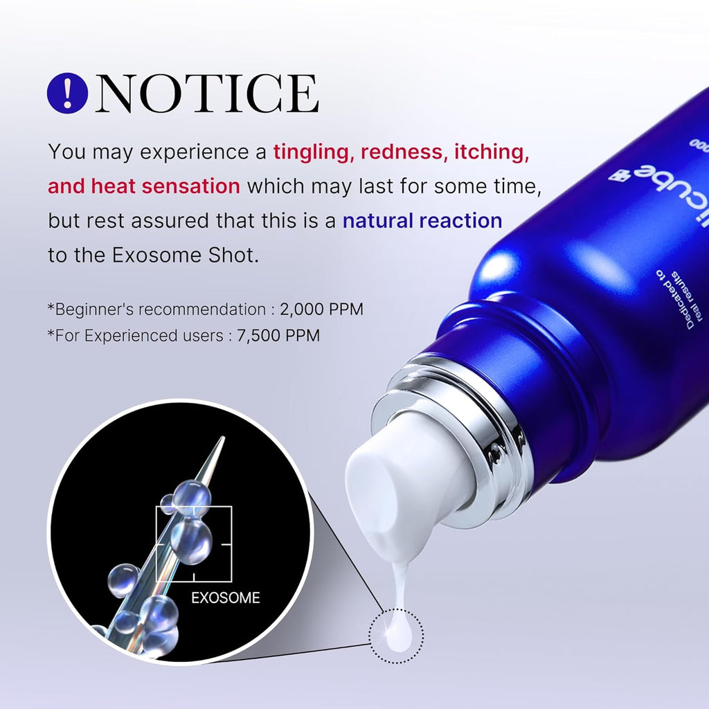 medicube Zero Exosome Shot 7,500 PPM Spicule Facial Serum